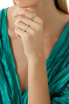 Mosaic Ring, 18k White Gold & Diamonds